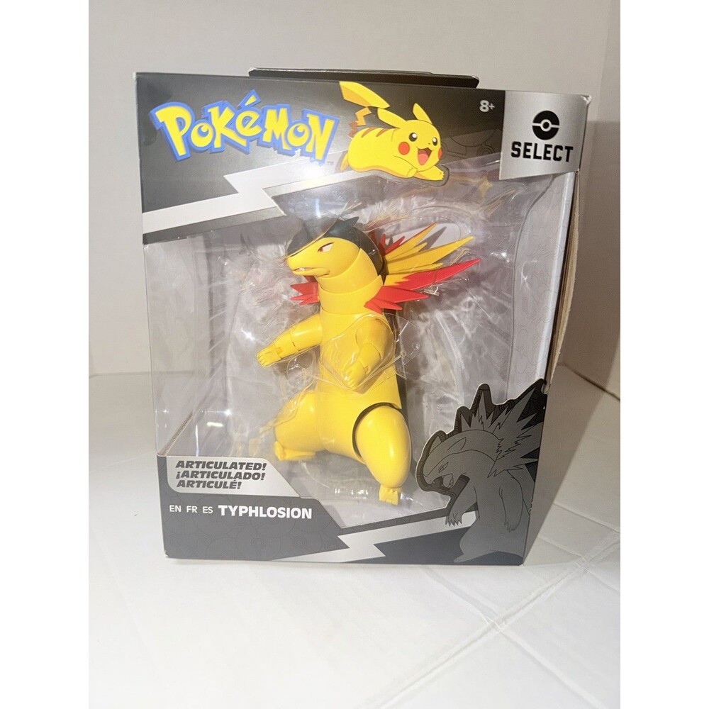 Typhlosion 2023 Jazwares Pokemon Select 6” Articulated  Series 4